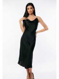 φορεμα μακρυ σατεν με ...