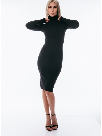 φορεμα πλεκτο ζιβαγκο μαύρο σε προσφορά