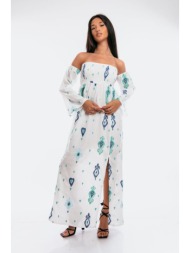 φορεμα μακρυ με κεντημα ...