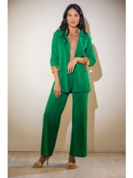 σακακι με επενδυση στο μανικι πράσινο