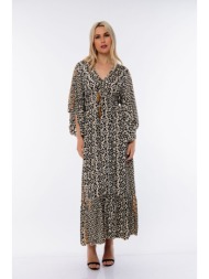 φορεμα μακρυ εμπριμε με ...