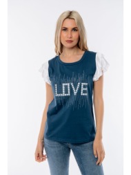 μπλουζα με βολαν με ...