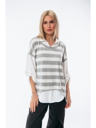 μπλουζοπουκαμισο ριγε ...