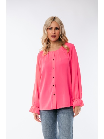 πουκαμισο με χρυσα κουμπια ροζ σε προσφορά