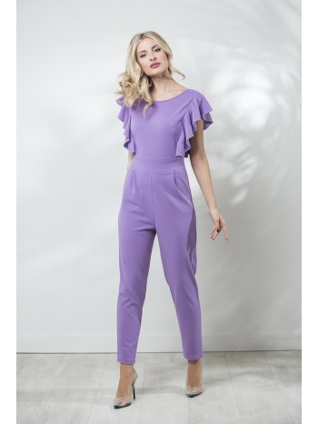 φορμα αμανικη με βολαν λιλά