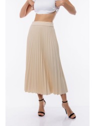 φουστα midi με πιετες ...