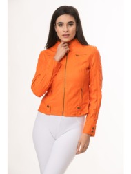 μπουφαν δερματινη με ...