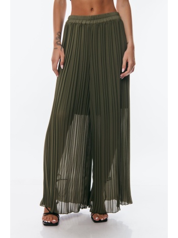 παντελονα πλισε χακί σε προσφορά