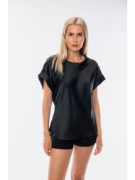 μπλουζα σατεν κοντο ...