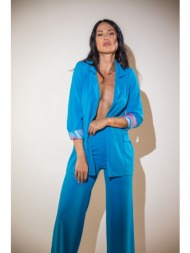 σακακι με επενδυση στο μανικι σιέλ