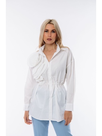 πουκαμισο με λουλουδι άσπρο σε προσφορά