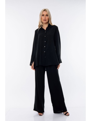 σετ πουκαμισα & παντελονα μαύρο