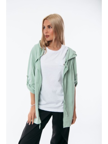 ζακετα με γυριστο μανικι βεραμάν σε προσφορά