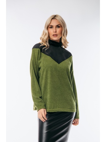 μπλουζα ζιβαγκο με διαφανεια lime σε προσφορά