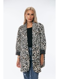 σακακι λεοπαρ μαύρο