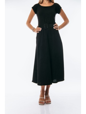 φουστα ριπ με ζωνη μαυρη μαύρο σε προσφορά