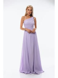 φορεμα με εναν ωμο λιλα ...