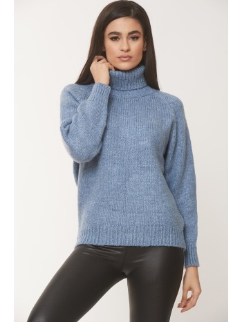 μπλουζα πλεκτη ζιβαγκο γαλάζιο