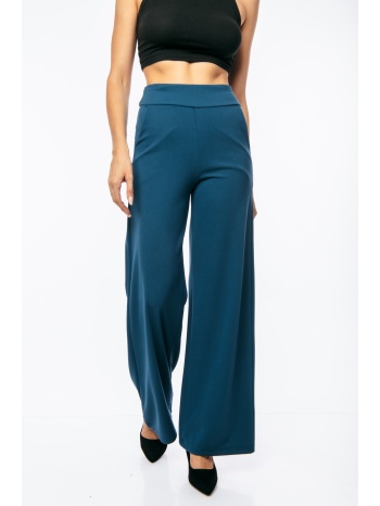 παντελονα ψηλομεση καμπανα πετρόλ σε προσφορά