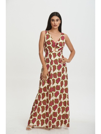 φορεμα με βε εμπριμε φούξια σε προσφορά