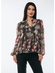 μπλουζα εμπριμε με βε μαύρο