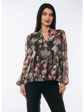 μπλουζα εμπριμε με βε μαύρο σε προσφορά