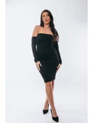 φορεμα μιντι στραπλες ...