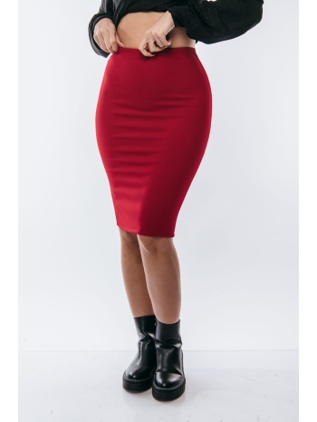 φουστα pencil κοκκινη κόκκινο σε προσφορά