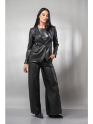 σακακι με διακοσμητικα κουμπια φοδραρισμενο μαύρο