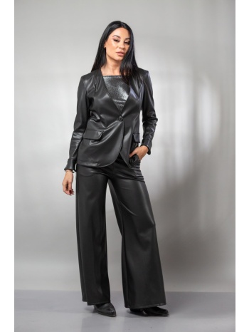 σακακι με διακοσμητικα κουμπια φοδραρισμενο μαύρο σε προσφορά