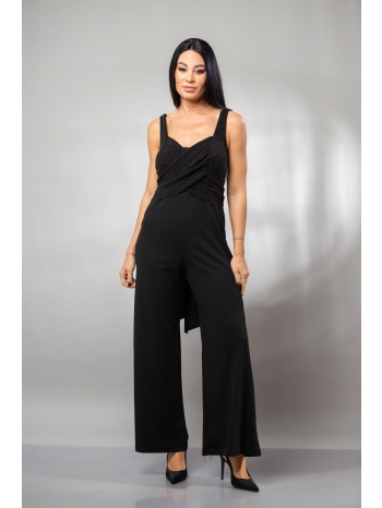 φορμα ολοσωμη με lurex τιραντες και ζωνη μαύρο σε προσφορά