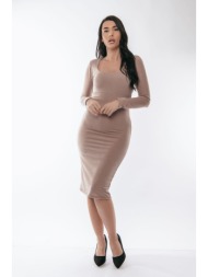 φορεμα midi μαύρο