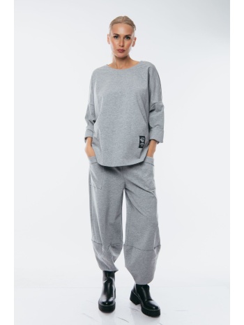 σετ μπλουζα & παντελονα γκρι σε προσφορά