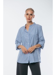 πουκαμισo ριγε μπλε