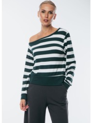 μπλουζα διχρωμη με εναν ...