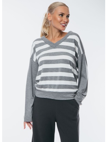 μπλουζα ριγε με βε μπεζ σε προσφορά