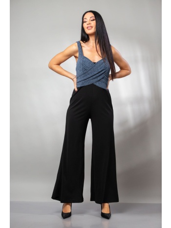 φορμα ολοσωμη με lurex τιραντες και ζωνη μπλε σε προσφορά