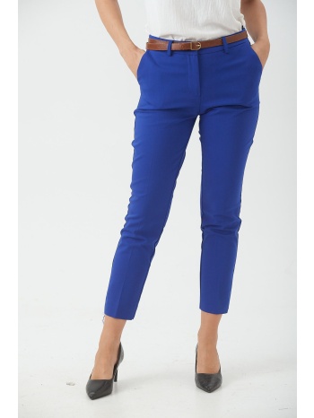 παντελονι με ζωνη μπλε ρουά σε προσφορά