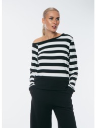 μπλουζα διχρωμη με εναν ...