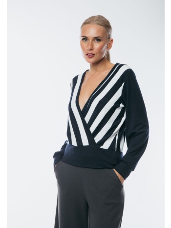 μπλουζα ριγε κρουαζε μπλε σε προσφορά