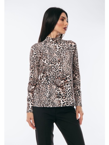μπλουζα ζιβαγκο λεοπαρ μαύρο σε προσφορά