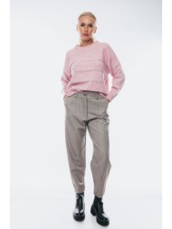 παντελονι πενσες με ριγα γκρι