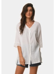 white laced shirt ασπρο