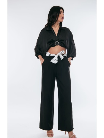 παντελονα με ζωνη μαύρο σε προσφορά