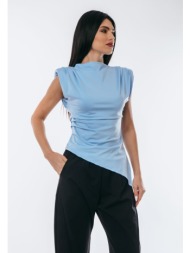 μπλουζα με ασυμμετρη σιέλ