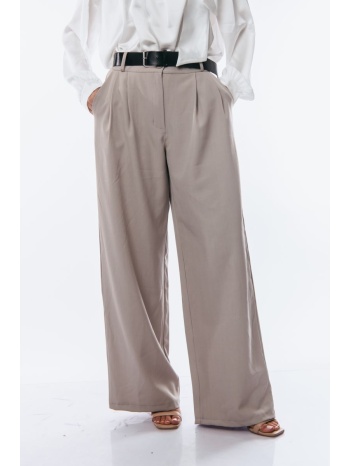 παντελονα με ζωνη μπεζ σε προσφορά