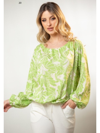 μπλουζα εμπριμε με λαστιχα στα τελειωματα εμπριμέ 20