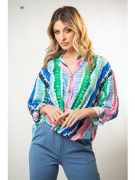 μπλουζα εμπριμε με κομπο ...