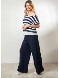 παντελονα με λαστιχο μπλε