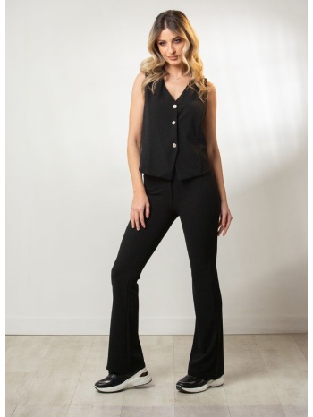 παντελονι καμπανα μαύρο σε προσφορά